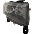 thumbnail image 3 of For GRAND CHEROKEE 14-16 HEAD LAMP RH, Assembly, Black Trim, Standard Type, 3 of 5