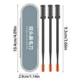 thumbnail image 3 of Hearth & Gear Stainless Steel Nose Hair Trimmer With 360° Rotating System And Precise Grooming For And Portable And Easy To Clean Rug Rake Attachment Garment Brush Japanese Household Items Him Out, 3 of 5