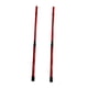 thumbnail image 3 of Baquetas de batería Cepillos de batería Agarres suaves Crean un sonido ligero Baquetas de jazz de 15,75 pulgadas de largo para jazz Folk Adultos Banda Rojo, 3 of 8