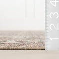 thumbnail image 2 of Nuloom Hillstone Collection Traditional Vintage Medallion Area Rug, 2' 8" x 8', Runner, Marlowe Light Grey, 2 of 7