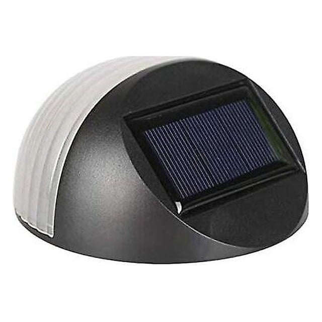 Luces de pared LED para decoración de exteriores, diseño impermeable con energía solar con plástico ABS duradero, encendido y apagado automático para una fácil instalación