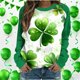 thumbnail image 1 of TaTaai Hoodies Shirts for Women Early Fall Long Sleeve Tops Vintage Graphic Outfits Tops Fashion Pullover Tees Gift, 1 of 6