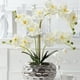 thumbnail image 5 of Planta de orquídea blanca artificial Matsuzay Decoración amarillo, 5 of 6