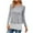 Gray, variant on Womens 2025 Fall Tops Long Sleeve Patchwork Casual Loose Fake Two Piece Sweatshirts Striped Pullover Going Out Work Blouse,Black,3XL