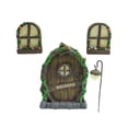 thumbnail image 1 of Tree Face Decoration Fairy Garden 3D Door And Window Mysterious Door Sculpture, 1 of 7