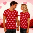 thumbnail image 1 of TaTaai Couple Crew Neck Printed Sweatshirt, Valentine's Day Gift Unisex Long-Sleeve Gift, 1 of 8