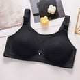 thumbnail image 4 of Betivan Women's Wireless T-Shirt Bra Soft Padded Pull-On Full Coverage Everyday Bra Solid Color Basic Bras for Women, 4 of 8