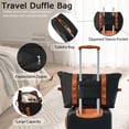 thumbnail image 3 of CQSXDA Lightweight ABS Hardshell Luggage Set 3-Piece, 20 Inch Carry-On Suitcase with TSA Lock Spinner Wheels for Travelers, Black, 3 of 15