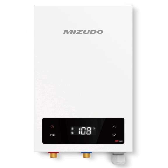 Mizudo EQUIK Classic 8 kW 1.5 GPM 240-Volt Touch Screen Point of Use Electric Tankless Water Heater