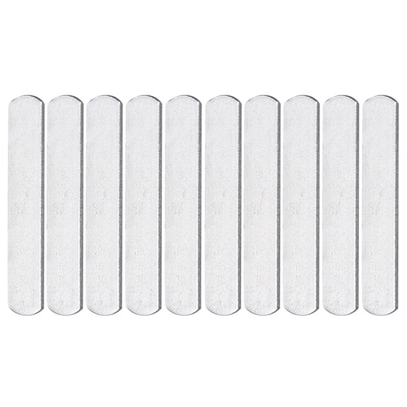 LULULION 10Pcs Plated Silver Steel Plates for Fitness Weight Vest Running Adjustable Workout Weight Equipment