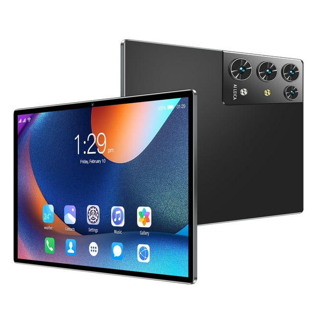 Tarjeta de Memoria para Pc de Tableta de Expansión de Cámara, Android 12 de 10,1 Pulgadas con Soporte de 256Gb 4 + 64Gb Dual Sim 8000Mah Batería 5G Wifi Bluetooth Pantalla Hd