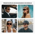 thumbnail image 2 of Lentes De Sol Polarizados Tagiar Hombre Y Mujer Uv400 Modelo Negro, 2 of 4