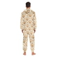 thumbnail image 7 of joogoo Cute Corgi Dog Bone Footprint Unisex Adults Onesies Pajamas Jumpsuits XL, 7 of 7