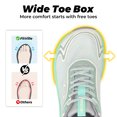 thumbnail image 3 of FitVille Wide Women's Sneakers for Running & Walking, Cushion Arch Support Gym Shoes, 3 of 7