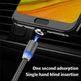 thumbnail image 2 of MesaSe 360°Rotation Magnetic Charging Cable(3ft) 3 in 1 Magnetic Charging Cable  Compatible with Mirco USB  Type C Smartphone and iProduct Device, 2 of 6