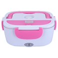 thumbnail image 1 of Bearachild Fiambrera eléctrica, práctico contenedor de comida multifunción extraíble, calentador desmontable, accesorios para dormitorio, enchufe Electrodomésticos Rosado 110 V/EE. UU. Bearachild HA065402-01, 1 of 6
