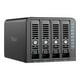 Thecus Technology N4350 - NAS server - 4 Baies - SATA 6Gb/S / SATA 3Gb/S - RAID RAID 0, 1, 5, 6, 10, JBOD - RAM 1 GB - Gigabit Ethernet - iSCSI support – image 3 sur 4