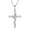 06-June - Alexandrite, variant on Butterfly and Cross Necklace 925 Sterling Silver Cubic Zirconia Jewelry Gifts for Women