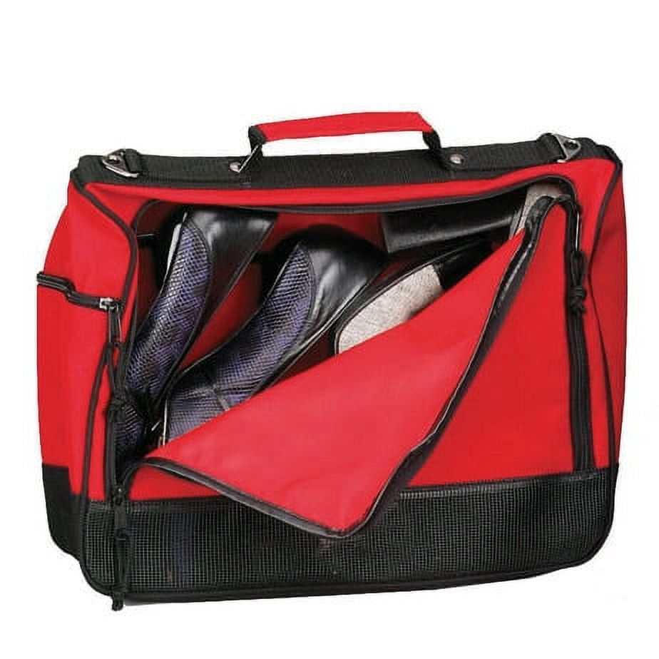 Goodhope  Blue/Red Polyester/Fabric Shoe Storage Tote Bag Red - image 3 of 3