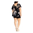 thumbnail image 2 of City Chic Women's Trendy Plus Mid Summer Top Black Size Petite Small, 2 of 2