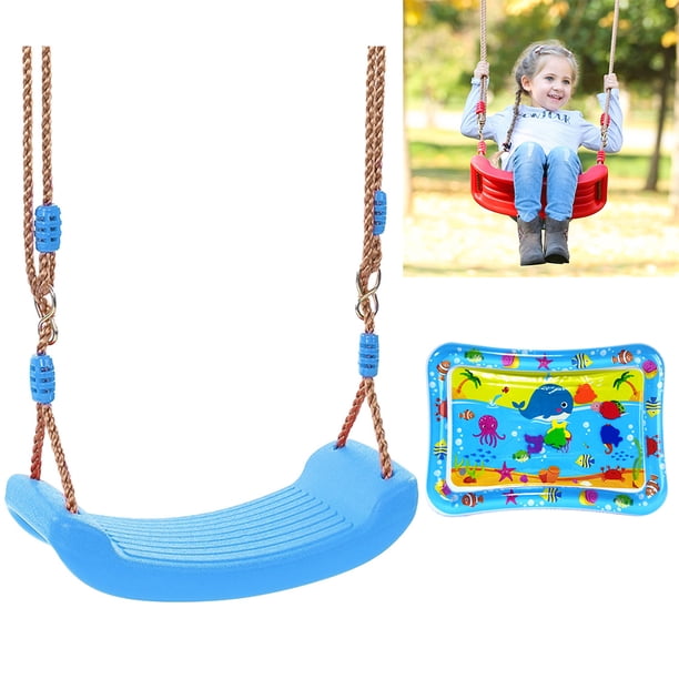Mini Columpio Fácil Instalación Con Columpio para Y Niñas (azul)