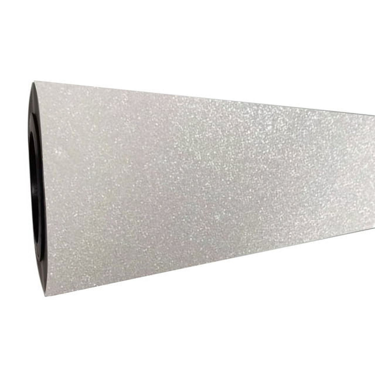 H-E 13" x 32.8ft DTF Glitter Transfer Film Roll Cold Peel for Dark and Light Fabric