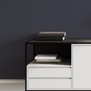 Sublime Mindfull Living Navy Wallpaper