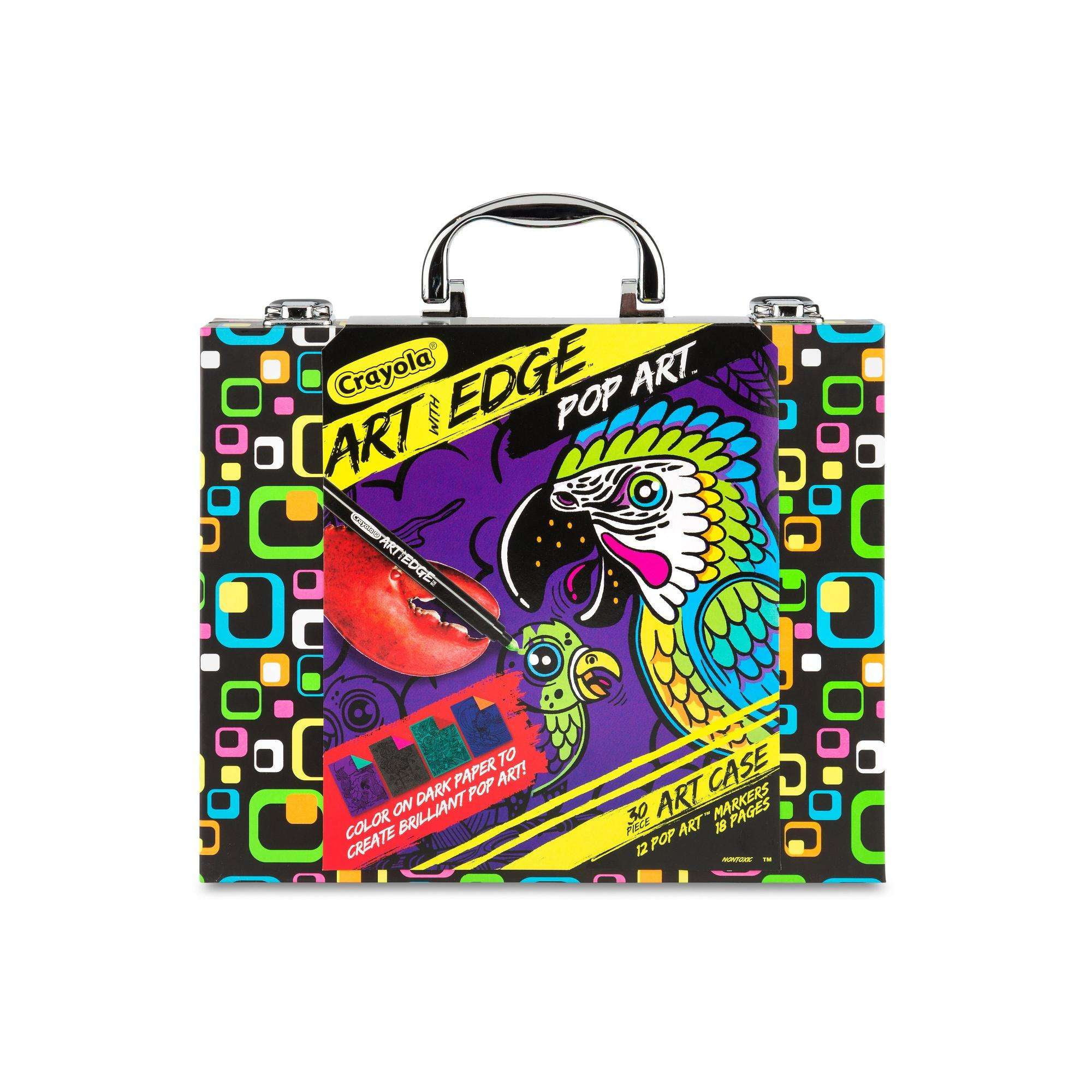 Crayola art with edge pop art case gift for kids art set walmart