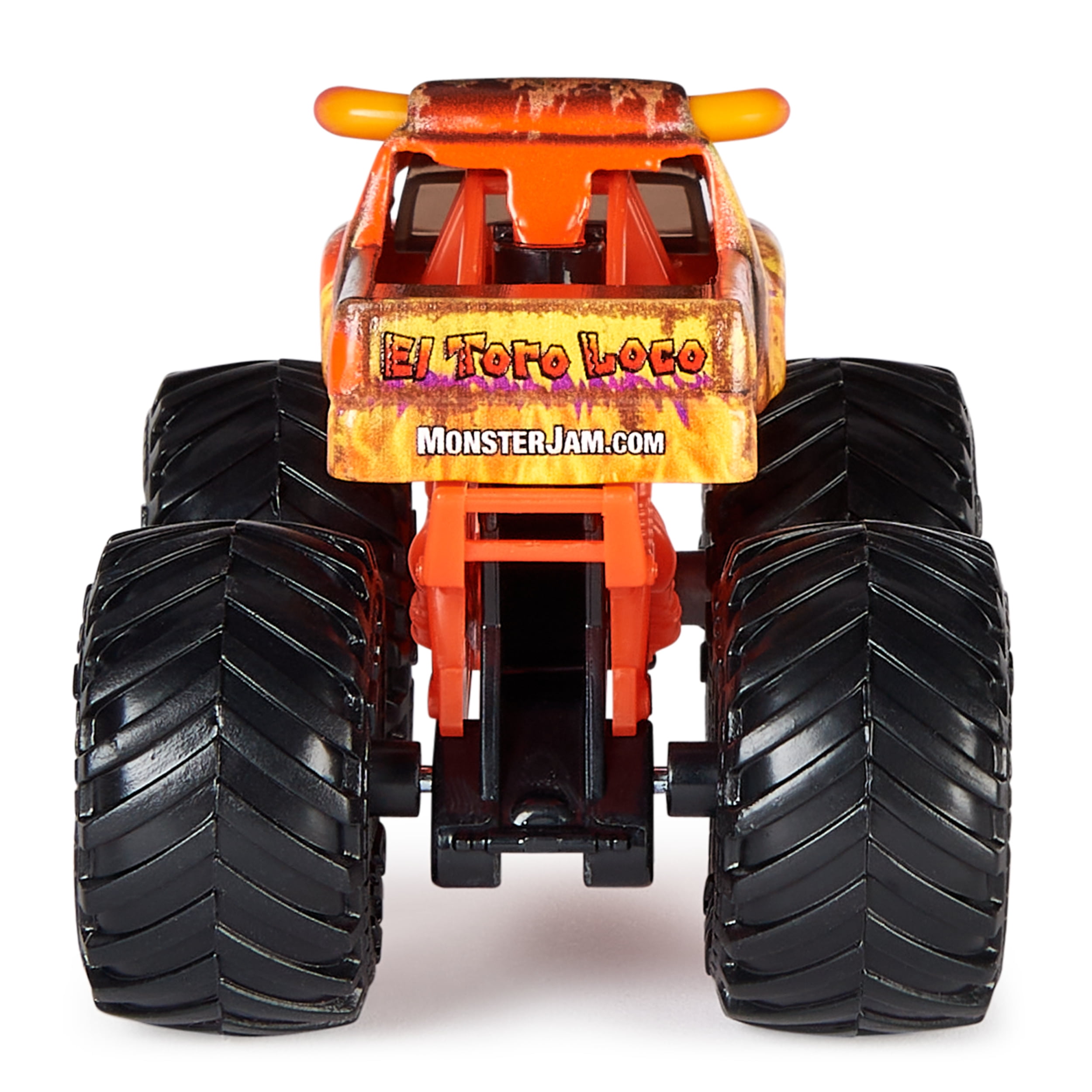 Monster Jam, Official Grave Digger Vs. El Toro Loco Die-Cast Monster Trucks, 1:64 Scale, Kids Toys for Boys Ages 3 and up