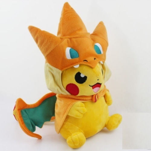pikachu charizard plush