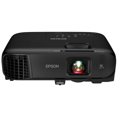 Epson Pro EX9240 3-Chip 3 LCD Full HD 1080 Wireless Projector, 4,000 Lumens Color Brightness, 4,000 Lumens White Brightness, Miracast, 2 HDMI Ports, Built-in Speaker, 16,000:1 Contrast Ratio