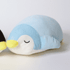 "Scooshin Cute Ultra Soft 17"" Penguin Blue Color Plush Stuffed Animal, Pillow Cushion"