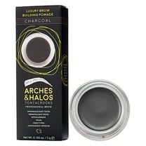 Arches and Halos Building Pomade, Eyebrow Pomade, Charcoal, 0.106 oz