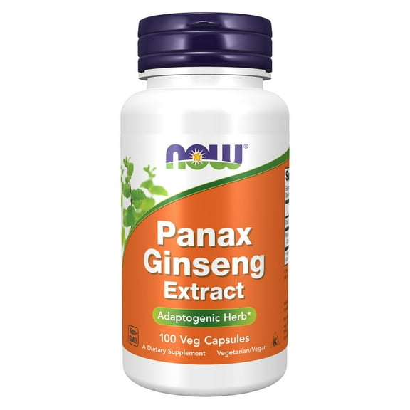 Panax Ginseng 500 mg - 100 Veg Capsules