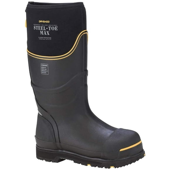 Dryshod Steel-Toe Max Extreme Cold Conditions Protective Boot Unisex STM-UH-BK