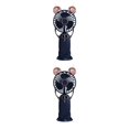 thumbnail image 1 of Matsuzay ABS PP Ventilador portátil Animal Ear Handheld Quiet Running 5 Gear Neck Hanging Brushless Motor Cooling Fans Cooler Dark Blue Azul oscuro Tipo 5 2Conjunto, 1 of 6