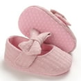 thumbnail image 3 of Chaussures pour Bébé Fille Confortables avec Nœud Papillon, Premières Chaussures de Marche, Chaussures pour Enfant, 3 of 9