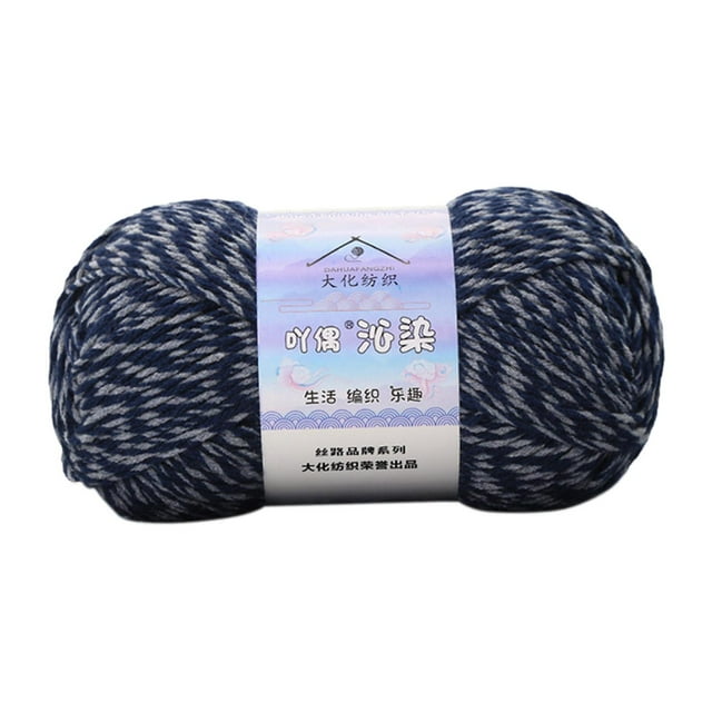 Hilo De Tejer mayimx 175M Durable Suministros para Tejer A Mano Azul oscuro