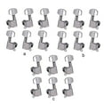thumbnail image 3 of 6 Pieces Guitars Tuning Pegs Professional Tuner Knob Adjusting Button Music Instrument Fitting Sealed Guitar Knobs for Replace Type 2, 3 of 8
