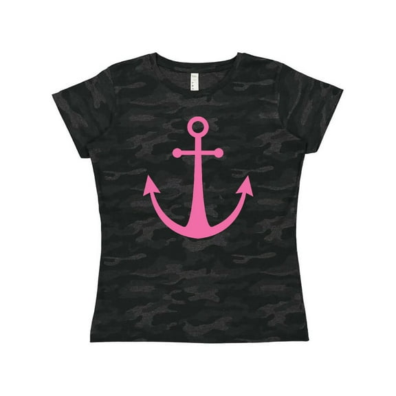 Inktastic Anchor Nautical Pink Women's T-Shirt