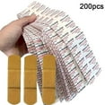 thumbnail image 1 of 100PCS PU Waterproof Wound Plaster Band Aid Adhesive Bandage, 1 of 8