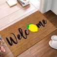 thumbnail image 2 of Carpet Lemon Mat Holiday Mat Welcome Door Mat Polyester Door Mat mom gifts A, 2 of 4