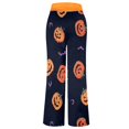 thumbnail image 5 of MEZZALL Halloween Printed Pajama Pants for Women Drawstring Waist Cute Pumpkin Pattern Comfortable Night Loungewear Bottoms, 5 of 5