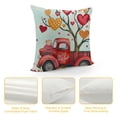 thumbnail image 4 of Qinduosi Valentines Day Pillow Covers Love Heart Truck Red Valentine Pillows Decorative Throw Pillows Valentines Day Decor for Sofa Couch Home Valentine's Day Decorations, 4 of 5