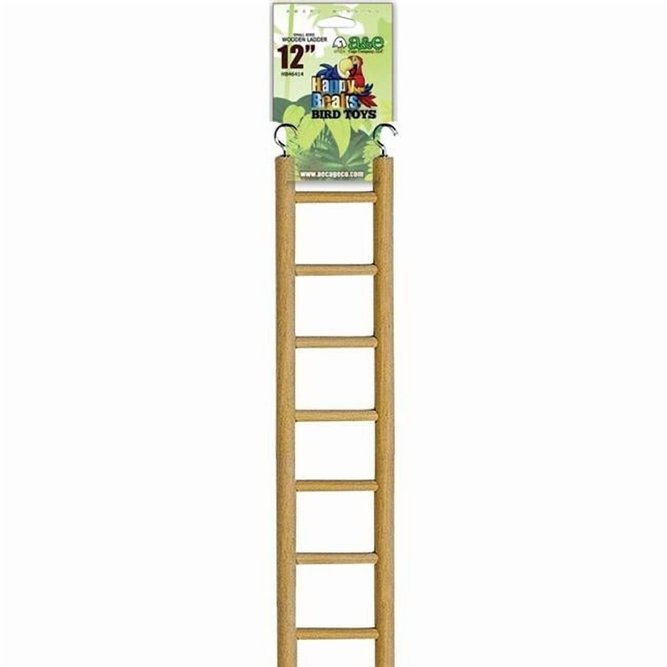 AE Cage Company Small Bird Wooden Hanging Ladder