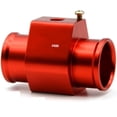 thumbnail image 1 of 2pcs , Racing Red Water Coolant Temperature Sensor Water Temp Gauge Adapter 1.25" 28MM 30MM 32MM 34MM 36MM 38MM 40MM, 1 of 5