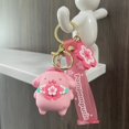 thumbnail image 1 of LLavero de Anime Sanrio, Hello Kitty, Kuromi Melody, Cinnamoroll, Pom, Purin, llaveros de Pvc, serie Sakura de dibujos animados, accesorios bonitos Fivean unisex, 1 of 2