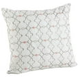 thumbnail image 5 of Fennco Styles Embroidered Geometric Moroccan Tile Decorative Throw Pillow, 5 of 7
