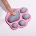 thumbnail image 3 of Small Cats Paw Mouse Pad With Wrist Support Cushion Soft Silicon WristRest Mousepad Ergonomic Computer Mouse Pads, 3 of 5