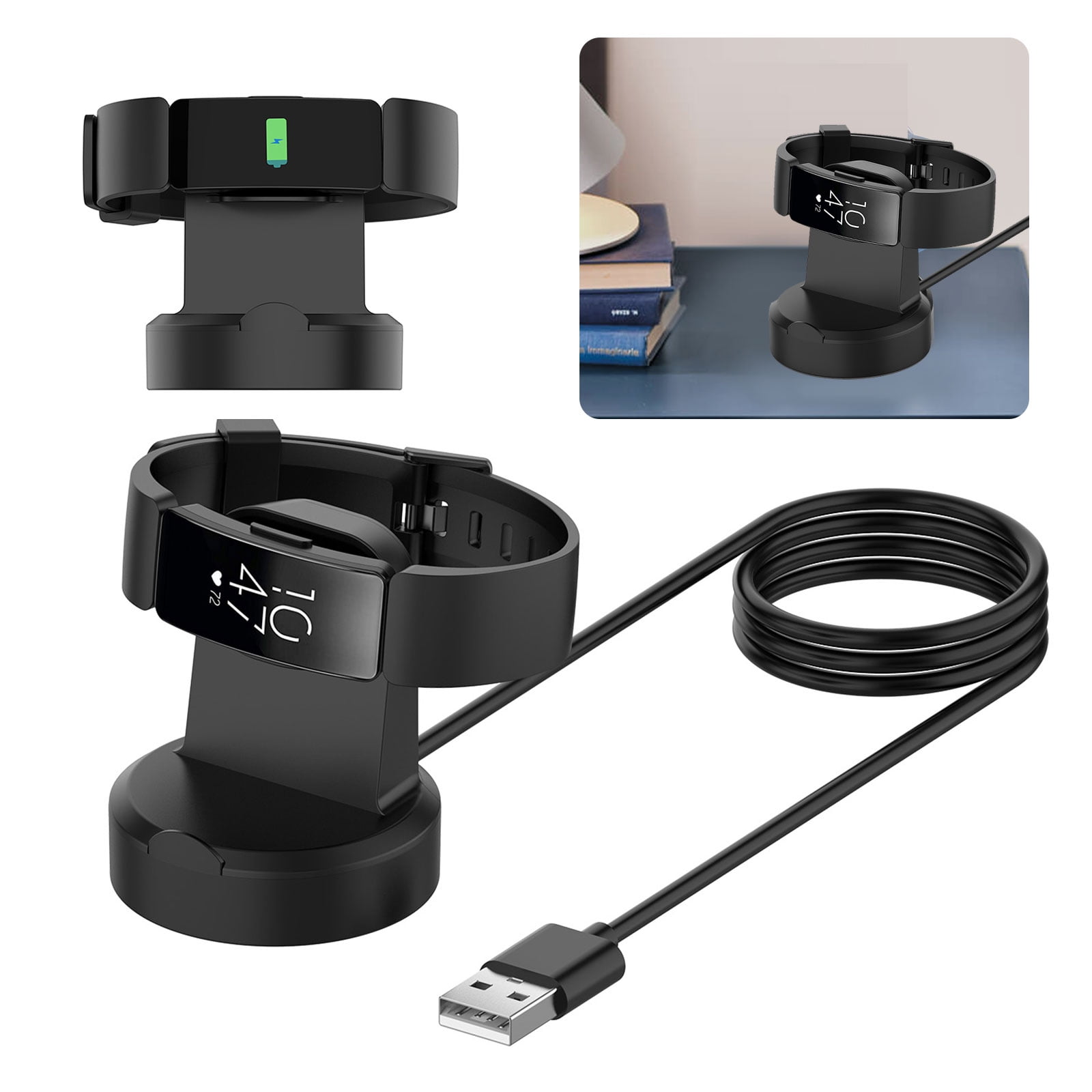 EEEkit Smart Watch Charging Dock Stand for Fitbit Inspire HR/Fitbit Inspire